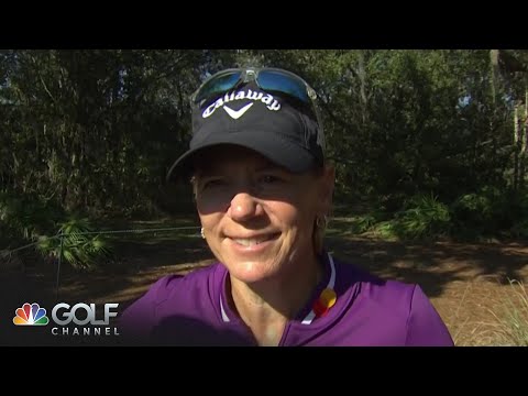 Annika Sorenstam trying to keep up with son Will McGee at PNC Championship | Golf Channel