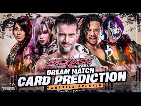 WWE Backlash 2026 - Dream Match Card Prediction | WWE Backlash Japan 2026 Prediction HD