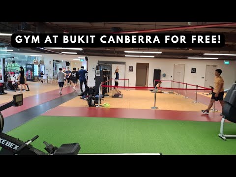 FREE ENTRY TO GYM! Uncovering the Biggest ActiveSG Gym in #bukitcanberra 🏠