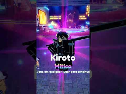 Pegando o novo Kirito no Anime Adventures