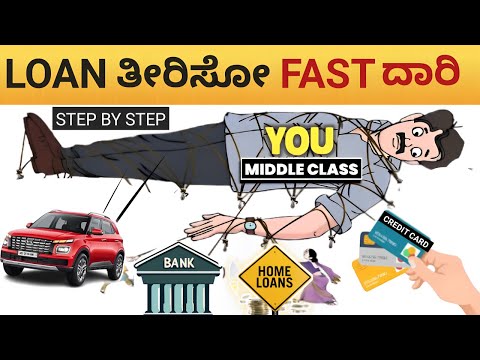 ಬೇಗ ಸಾಲ ತೀರಿಸುವ 10 ನಿಯಮ : HOW TO BECOME LOAN / DEBT Free Quickly | Get ride off Loans | Kannada 2024