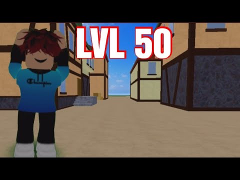 LEVEL 50 no BLOX FRUITS!!!