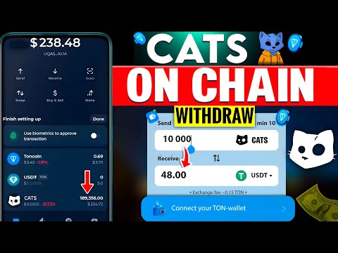 Cats Token Withdraw In On Chain | Cats Withdraw Full Process | Cats Claim On Chain