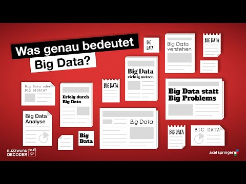 Big Data Explainer – BUZZWORD DECODER (Axel Springer)