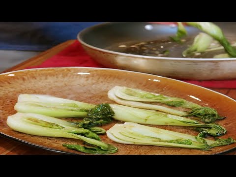 How to Cook Baby Bok Choy Stir Fry with Garlic and Ginger #recipe  #cooking