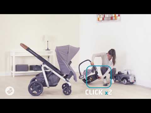 Maxi-Cosi Lila Stroller: Duo Seat Kit - How To Attach Car Seat