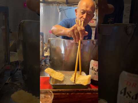 The level is incomparable! 80-year-old Japanese fried food master