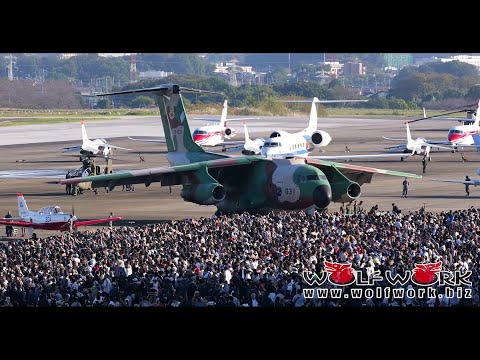 【入間航空祭2024】C-1輸送機31号機ラストフライト【来場者25万人】