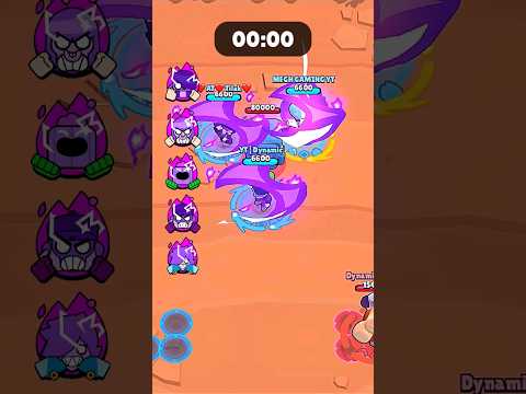 Hypercharged 3 Brawlers Vs Heist Safe  #brawlstars #shorts