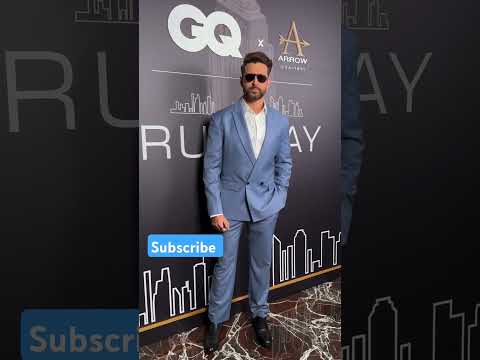 Hrithik Roshan in Blue Tuxedo Looking Handsome | #heartthrob #famousstars #hrithikroshan