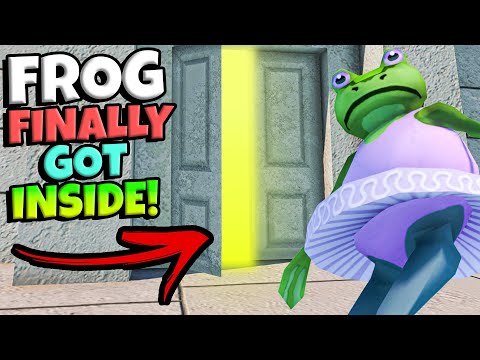 Frog Got INSIDE The SECRET DOOR in Amazing Frog New Update!