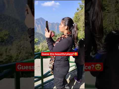 Hint : This place is know as ' Queen of Hills' 🏔😍#viral #youtubeshorts #ytshorts #shortsvideo #hills