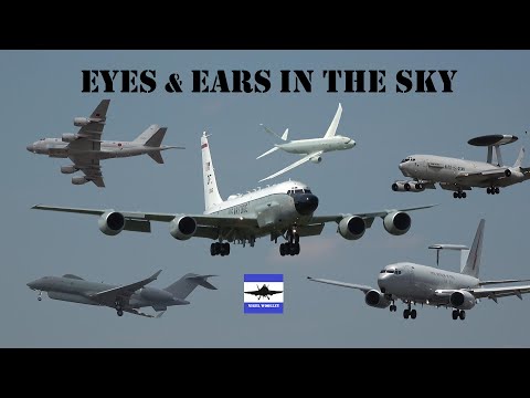 Military jets providing eyes & ears in the sky