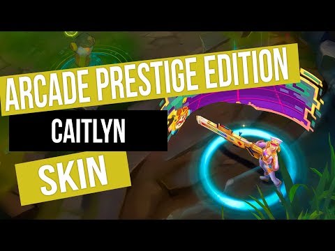 Arcade Caitlyn Prestige Edition | Skin Spotlight • LoL