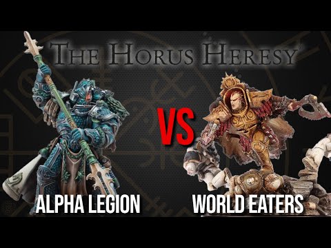 World Eaters Vs Alpha Legion - Warhammer The Horus Heresy