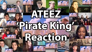 ATEEZ - Pirate King Official MV (Performance ver.)  "Reaction Mashup"