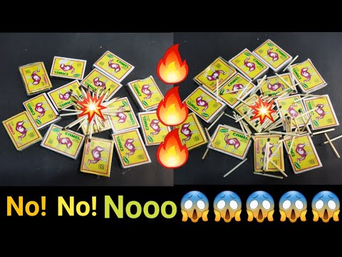 Boom 💥💥 अरे match stick से यह  क्या हो गया 😱😱😱😱 || Match stick experiment ||