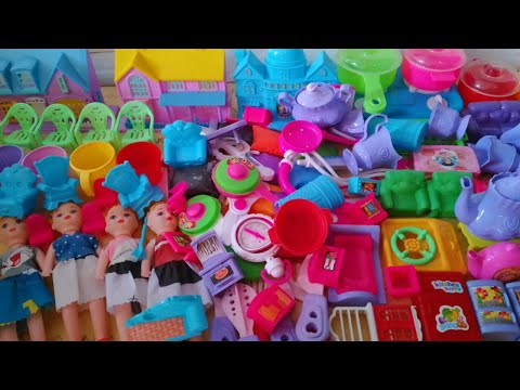 Minutes Satisfying With Unboxing Hello Kitty Sanrio Kitchen Set | Asmr Tiny Cutee Sanrio Kitchen Set