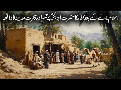 Hazrat Abu Bakar Siddique Ka Waqia | Hijrat E Madina K Asbab | Hijrat E Madina Abu Bakar | Islamic