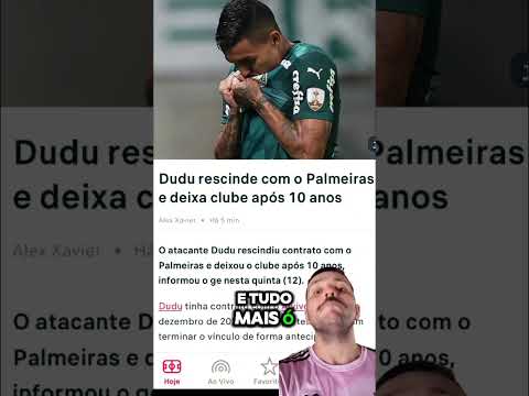 Dudu deixa Palmeiras após 10anos. #palmeiras #meupalmeiras #fitebol #futebol #alviverdeimponente