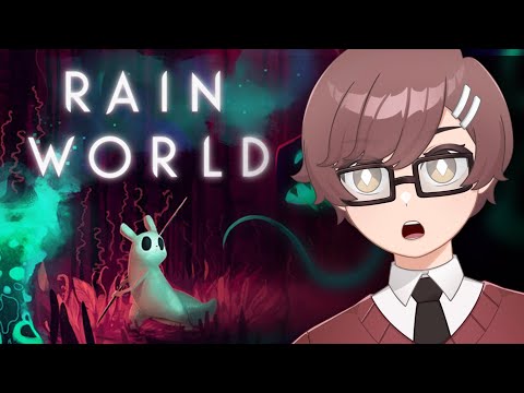 jadi hewan di dunia yang kejam :( | Rain World #1 [VTuber Indonesia]