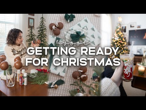 GETTING READY FOR CHRISTMAS 🎄| Holiday Prep, Wrapping Presents & Homemade Stew