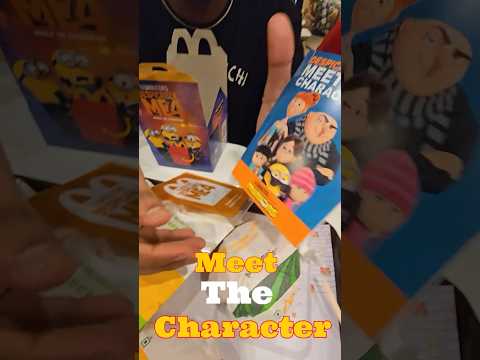 McDonald's Minion Meal Review🍔#food #foodreview #streetfood #foodshorts