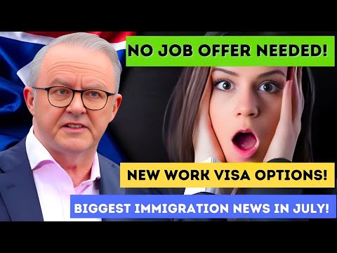 🤩 Big News : New Australia Work Visa Options in 2024 | No Job Offer Required | Australia Immigration