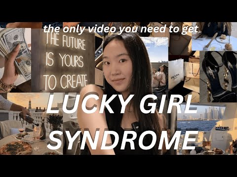 how to have LUCKY GIRL SYNDROME 🪄 secret tips to get everything you want and achieve your dream life