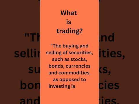 What is Trading? || Trading || Basic Of Stocks market || Share Market.