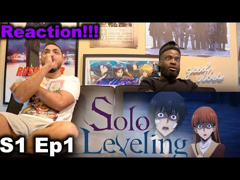 Im Used To It | Solo Leveling S1 Ep1 Reaction - First Time Watching