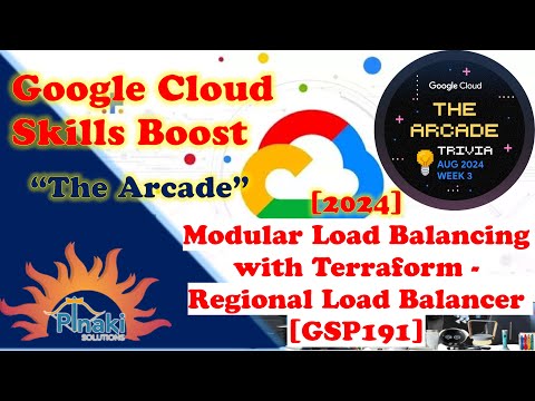 [2024 - Trivia Aug Week 3] Modular Load Balancing with Terraform - Regional Load Balancer [GSP191]