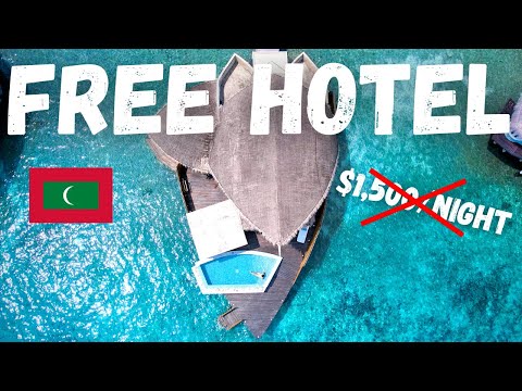 Our SECRET of How We Stayed for FREE in the Maldives 🇲🇻