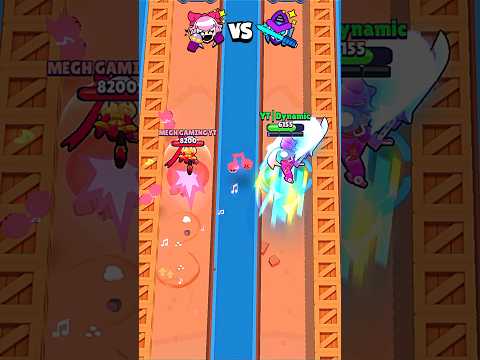 Melodie Vs Brawlers Race #brawlstars #shorts