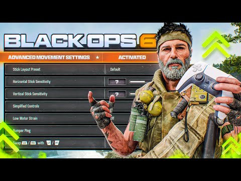 *NEW* BEST SETTINGS to IMPROVE Aim Assist on BLACK OPS 6!  (XBOX & PS5 Controller & More)