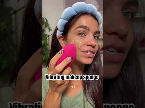 Well….did we think this vibrating makeup sponge would work? #makeupsponge