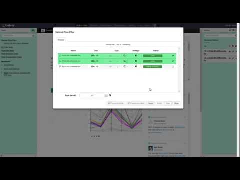 Upload files in ImmPort Galaxy (silent)