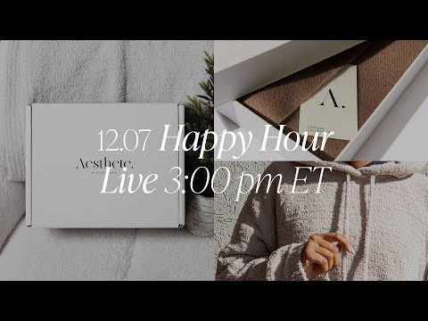 Winter Essentials and Planning Favorites | Happy Hour Live 12.7.23 | Cloth & Paper