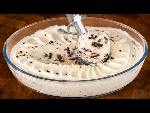 🍨I make the most delicious OREO ice cream in the world! 🍧 In just 5 minutes! No condensed milk! An