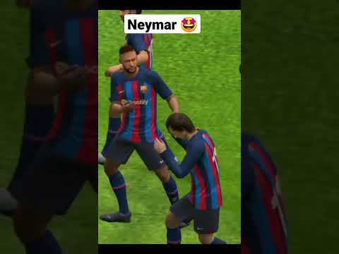 immaculate curl from Neymar 🔥 #shorts #efootballmobile