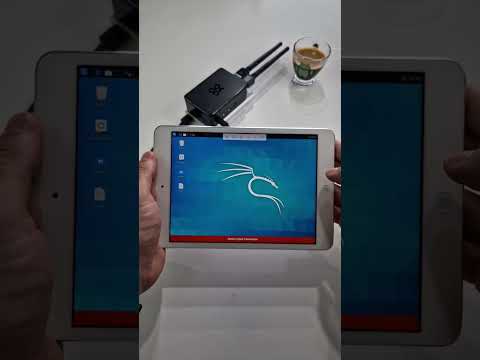 Use iPad as a remote wireless touch screen to control Kali Linux installed on Raspberry Pi