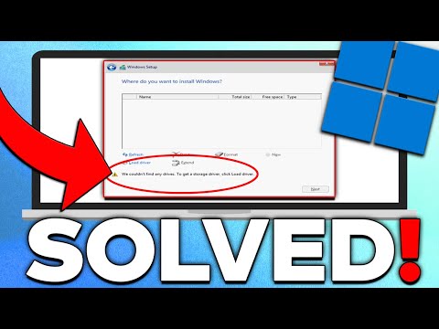 How To Fix Windows “We Couldn’t We Couldn't Find Any Drives” (FIX NO WINDOWS DRIVE!)