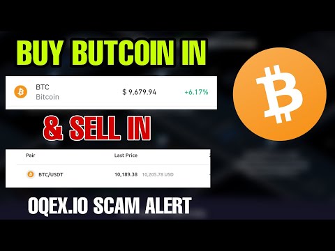 BITCOIN BUY KARO 9700$ ME OR SELL KARO 10250$ ME | Oqex.io Exchange