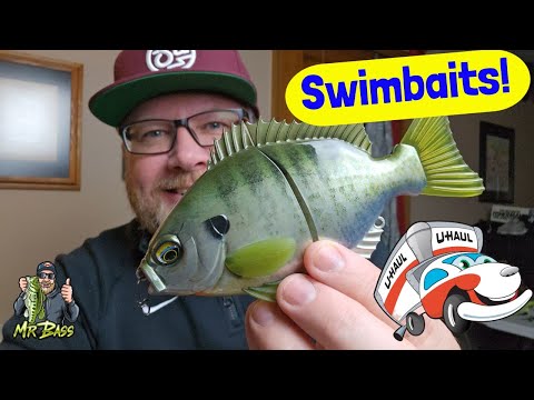 Moving Box Unboxing - SWIMBAITS part 1