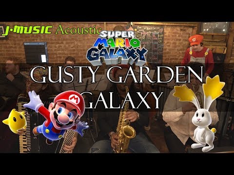 "Gusty Garden Galaxy" (Super Mario Galaxy) LIVE Jazz Cover // J-MUSIC Pocket Band