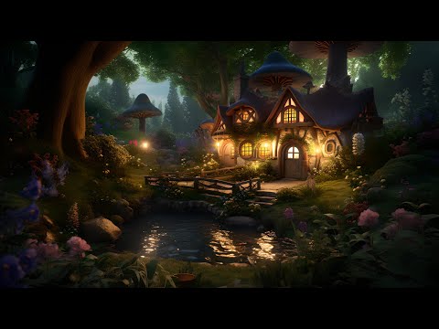 Beautiful Fantasy Music – Magical Forest Cottage | Enchanted, Celtic