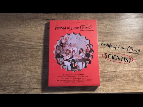 TWICE FORMULA OF LOVE ~ break it ver album unboxing