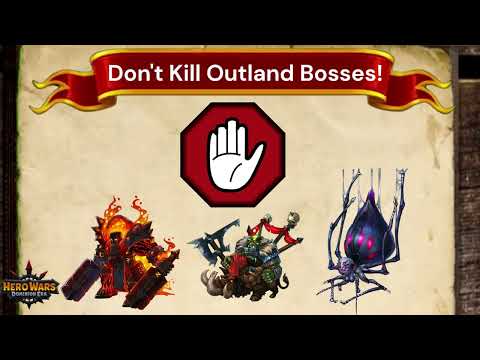 WARNING Do Not Kill Outland Bosses (For Beginners)