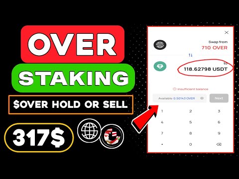 Over Protocol Home Staking 😱 overspace Stake And Earn Daily over Token 🤑 Over Token Hold Or Sell 💰