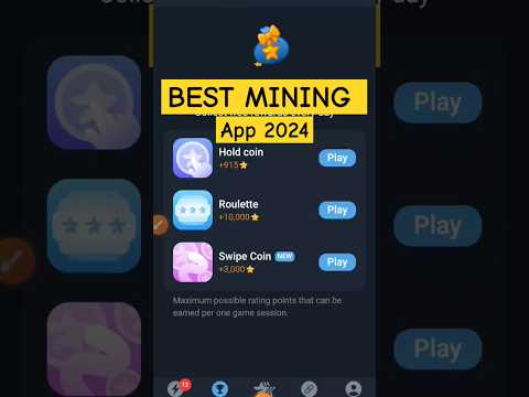 Major telegram airdrop ! New mining app today ! #telegrambot